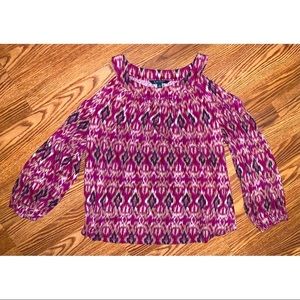 Ralph Lauren Cold Shoulder Long Sleeve